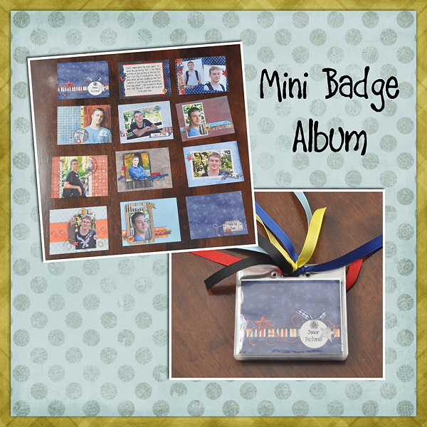 Mini Badge Album