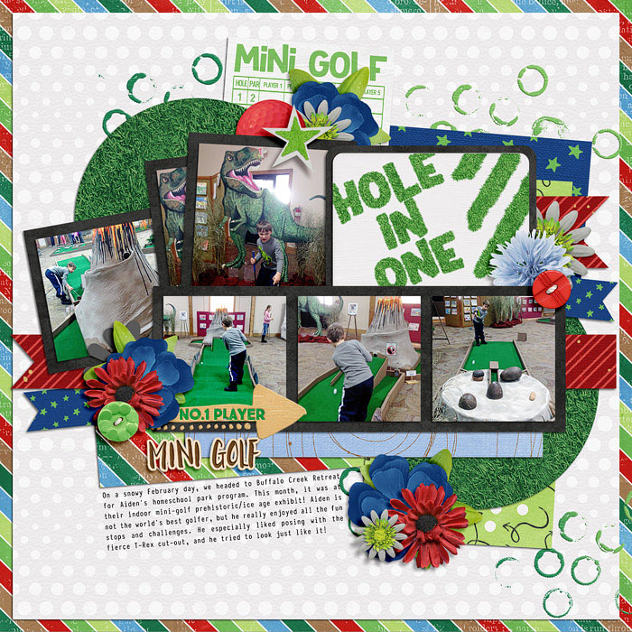 Mini Golf hole in one