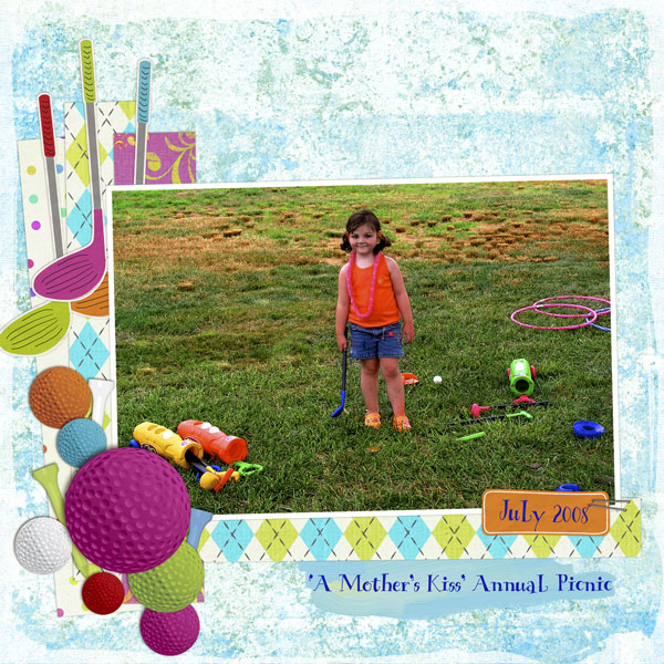 Minigolf: 'A Mother's Kiss' Annual Picnic