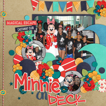 Minnie on Deck