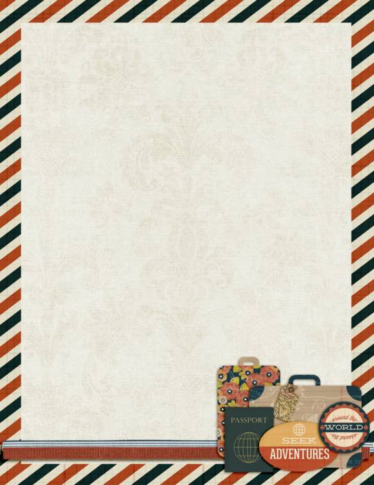 Mission Support Letter stationery