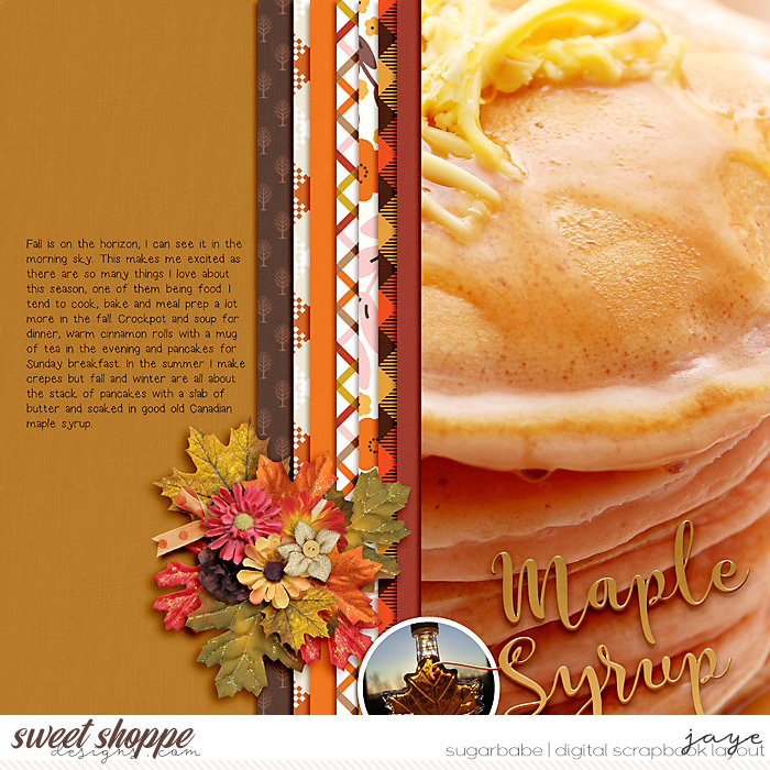 mmmmm.....maple Syrup