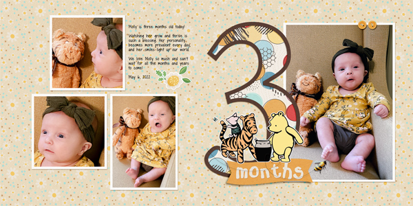 Molly is 3 Months Old!