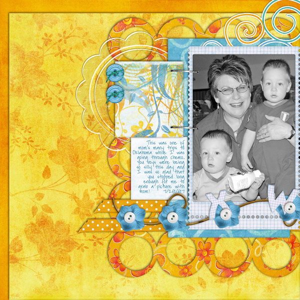 mom and boys