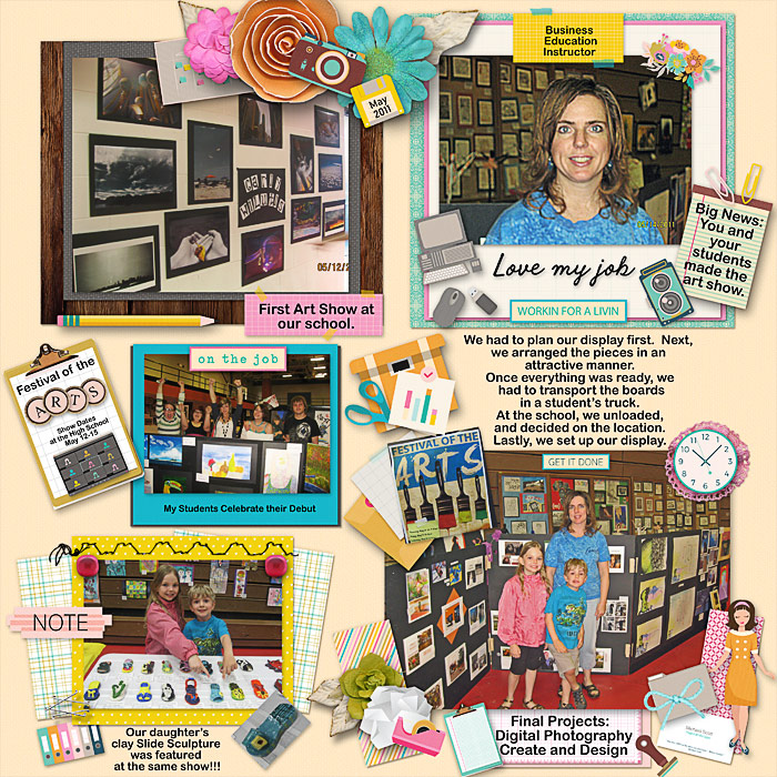 Mom and Daughter Make the Art Show