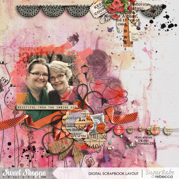 Mom and me