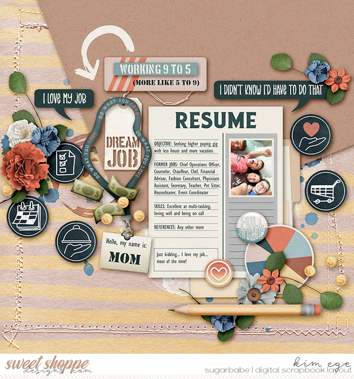 Mom Resume