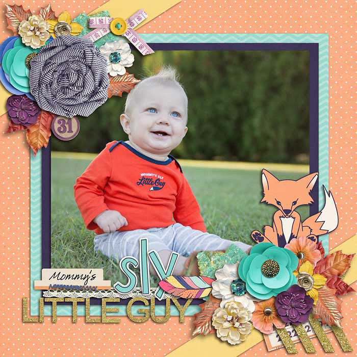 Mommy's Sly Little Guy