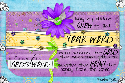 Mom's Prayer Book_God's Word (P2D #32)