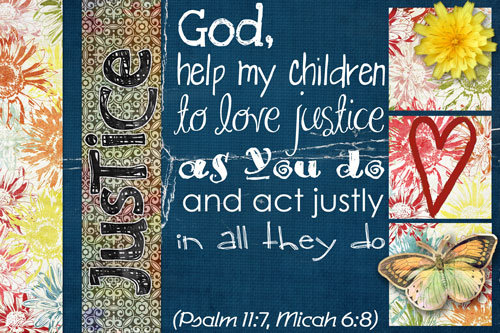 Mom's Prayer Book_Justice (Inspiration #54)