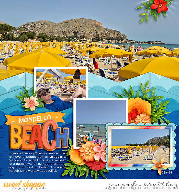 Mondello beach