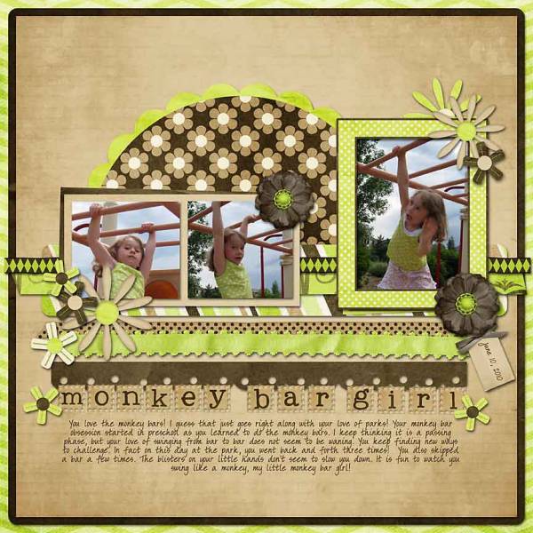 Monkey Bar Girl