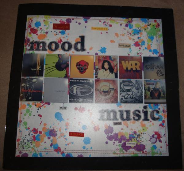 Mood Music Mini Album - Closer Look