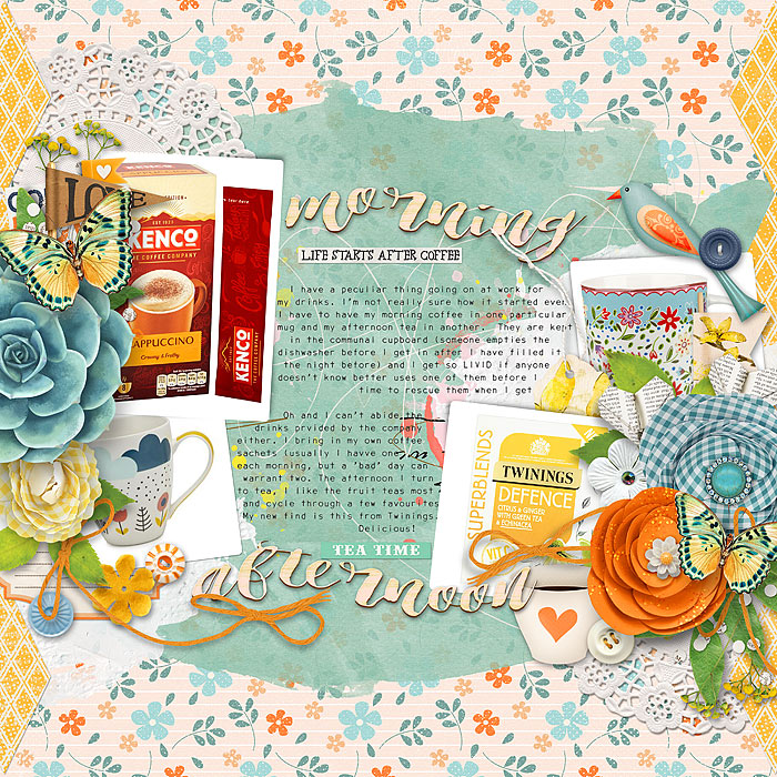 morning coffee afternoon tea