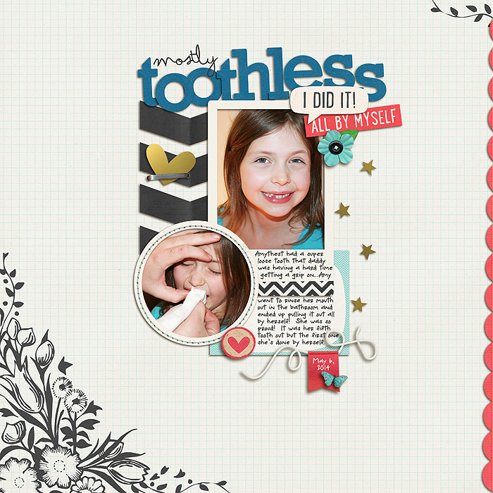 mostly toothless
