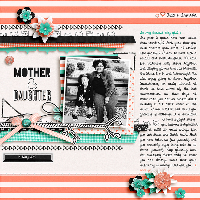 mother + daughter