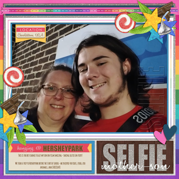 Mother-Son Selfie