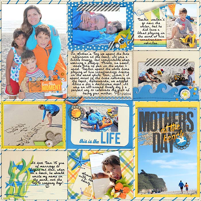 Mother's Day at the Beach