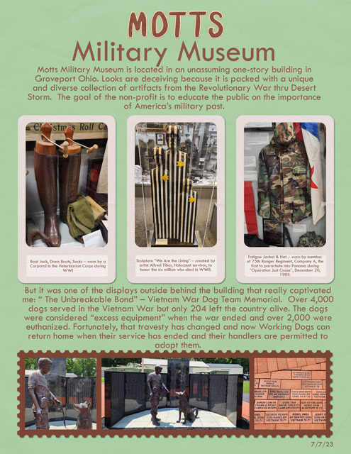 Motts Military Museum