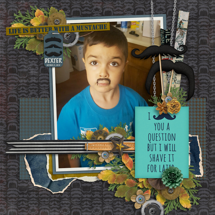 Movember bundle by Clever Monkey Graphics
