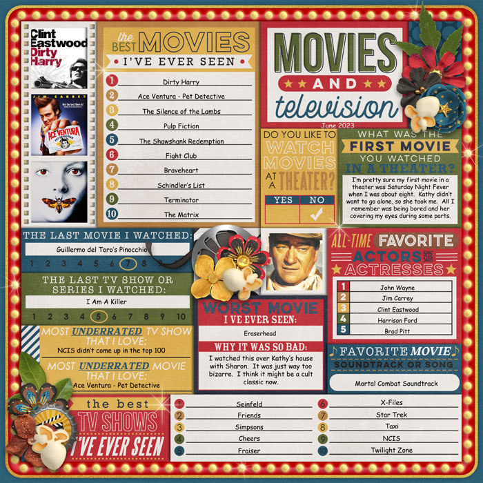 Movies and Television
