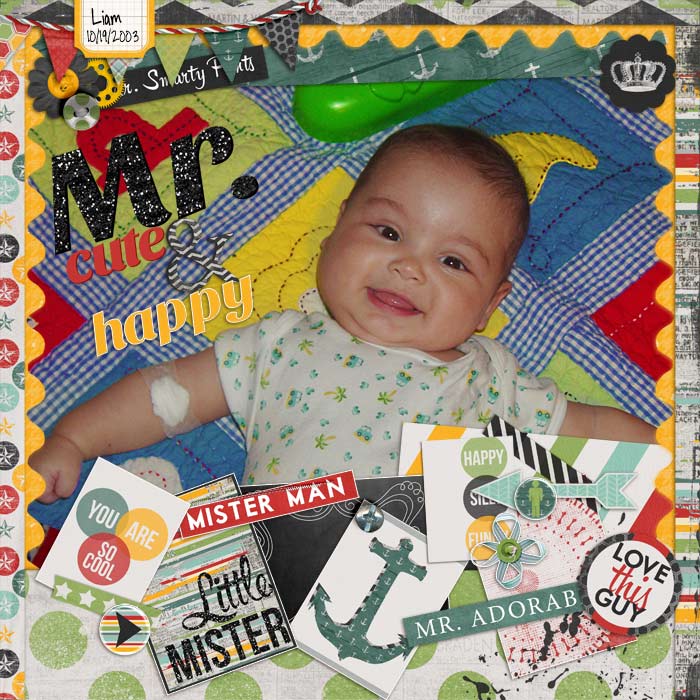 Mr. Cute & Happy