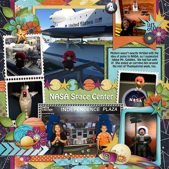 Mr. Gobbles goes to NASA
