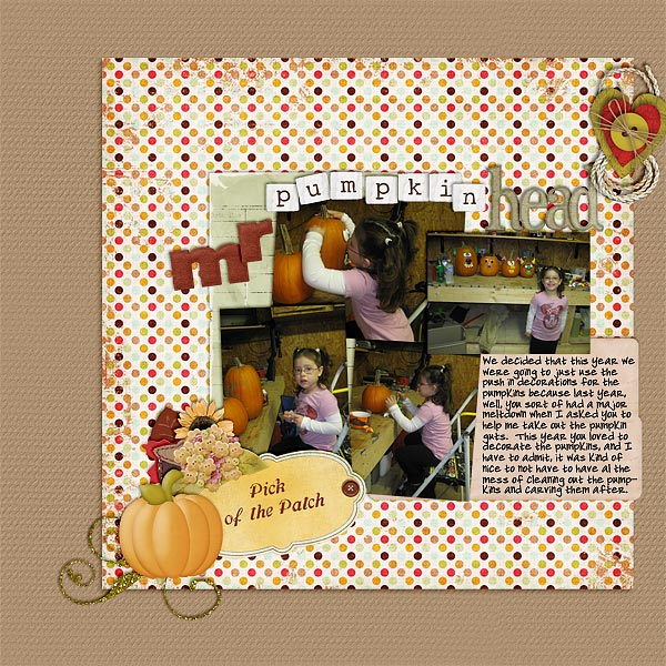 Mr Pumpkin Head