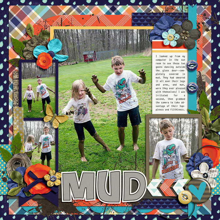 Mud- strike a pose