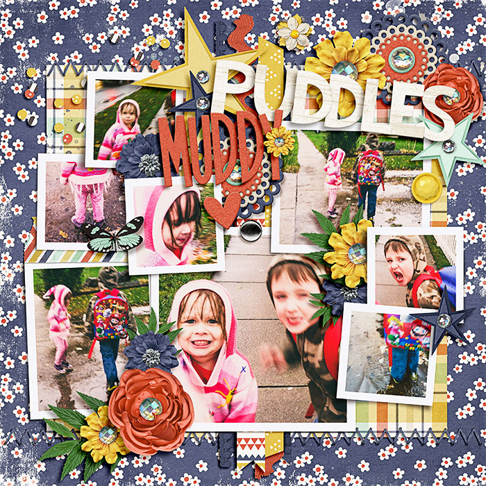 muddy puddles!