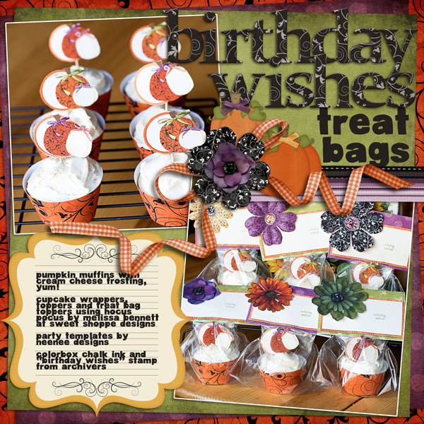 Muffin treat bags