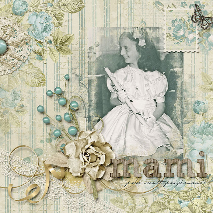 Mum's first holy communion