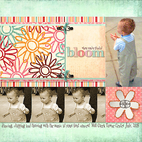music blooms