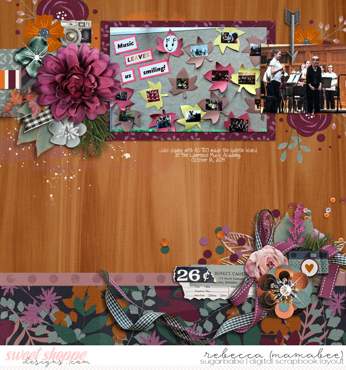 music bulletin board