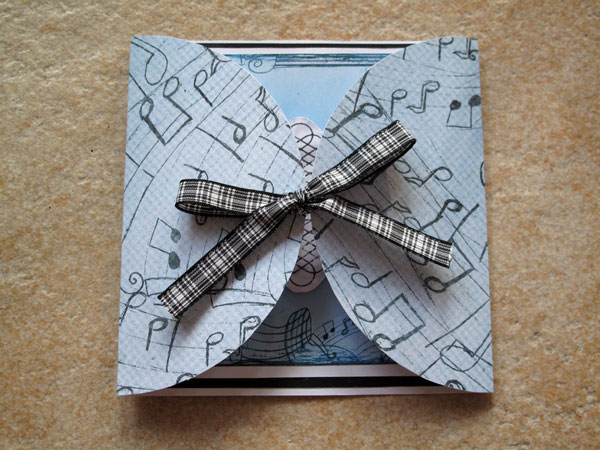 Musical b-day card