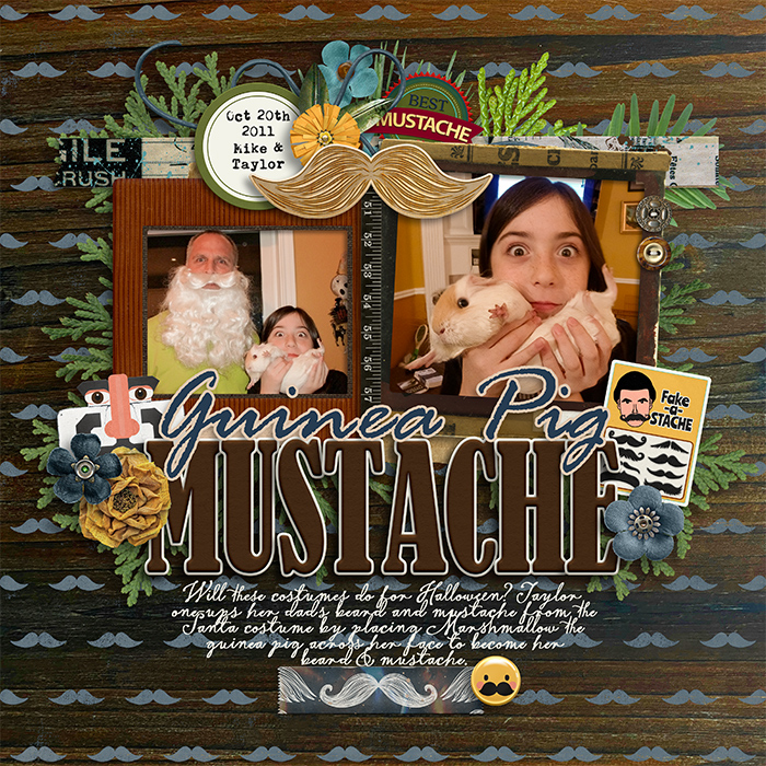 Mustache: Guinea Pig Style