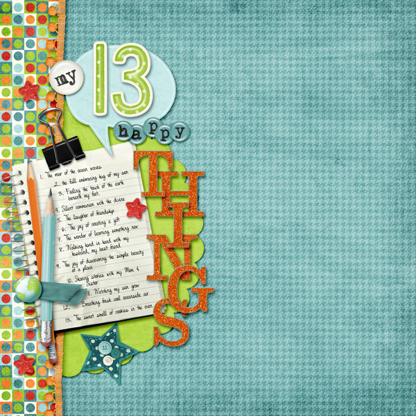 My 13 Happy Things
