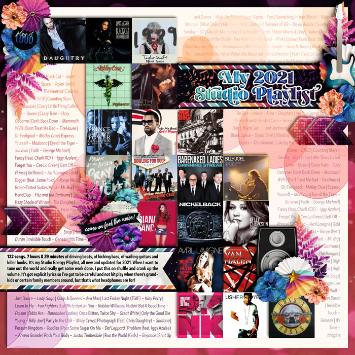 My 2021 Studio Playlist