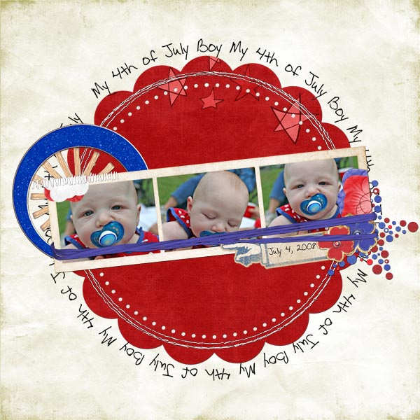 My 4th of July Boy