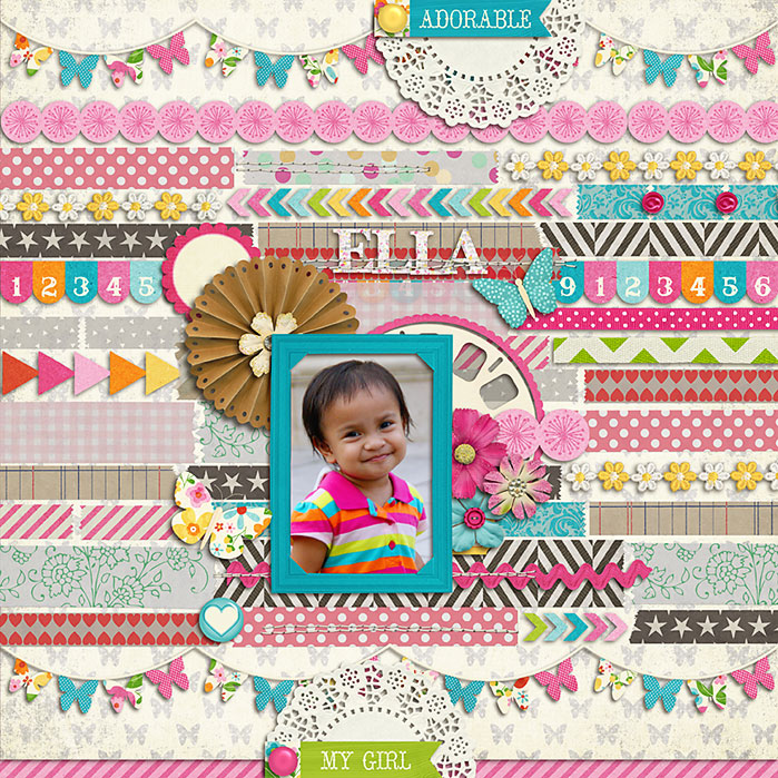 My adorable girl