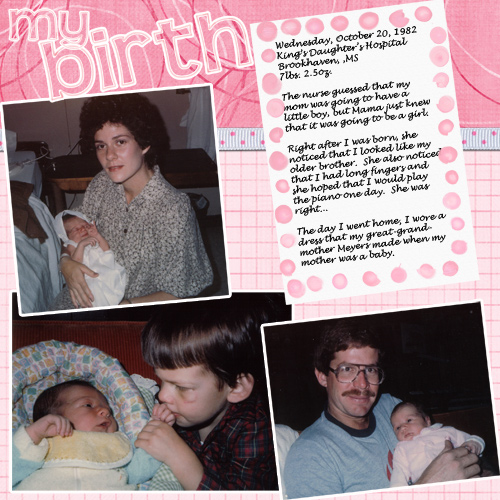 My Birth