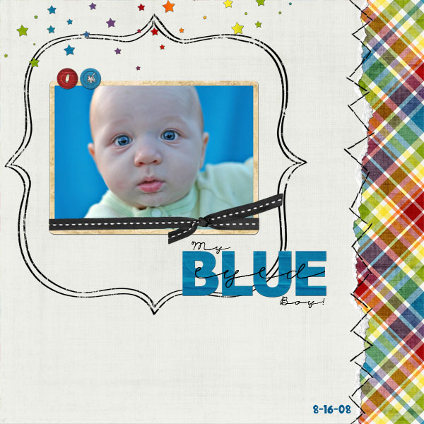 My Blue Eyed Boy!