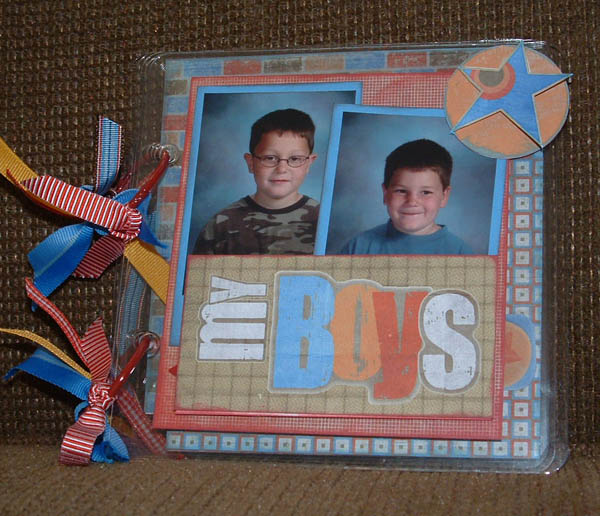 My Boys Acrylic Album