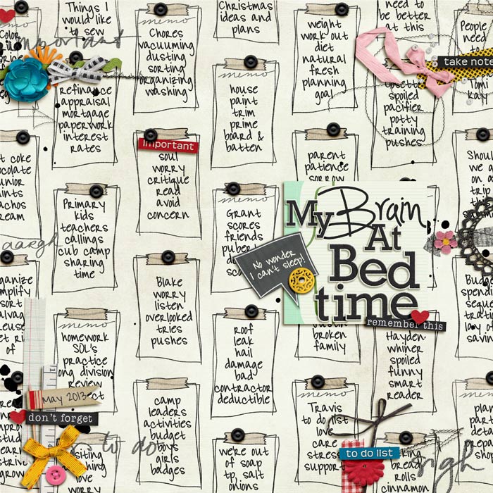 My Brain at Bedtime