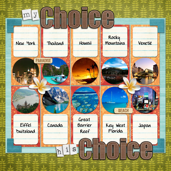 My choice his choice