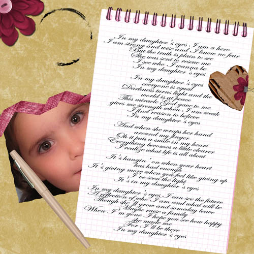 My daughter's Eyes