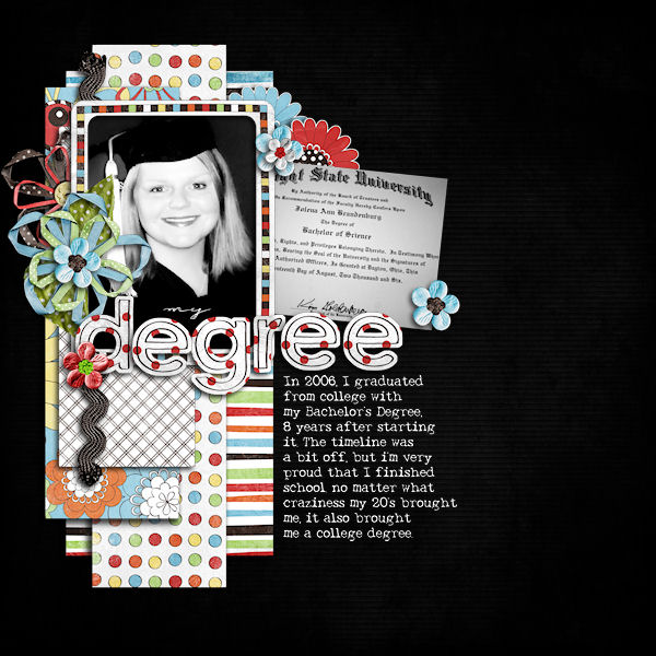 my degree...