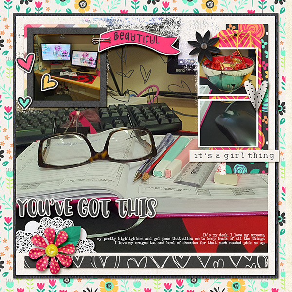 My desk