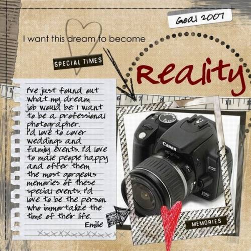 My dream