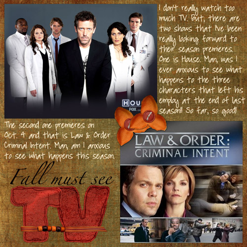 My fall must see tv